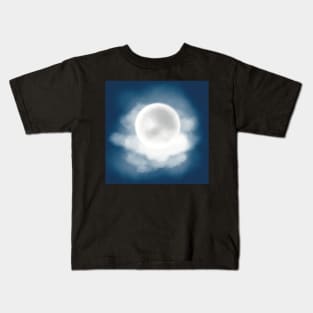 Moonlight night Kids T-Shirt